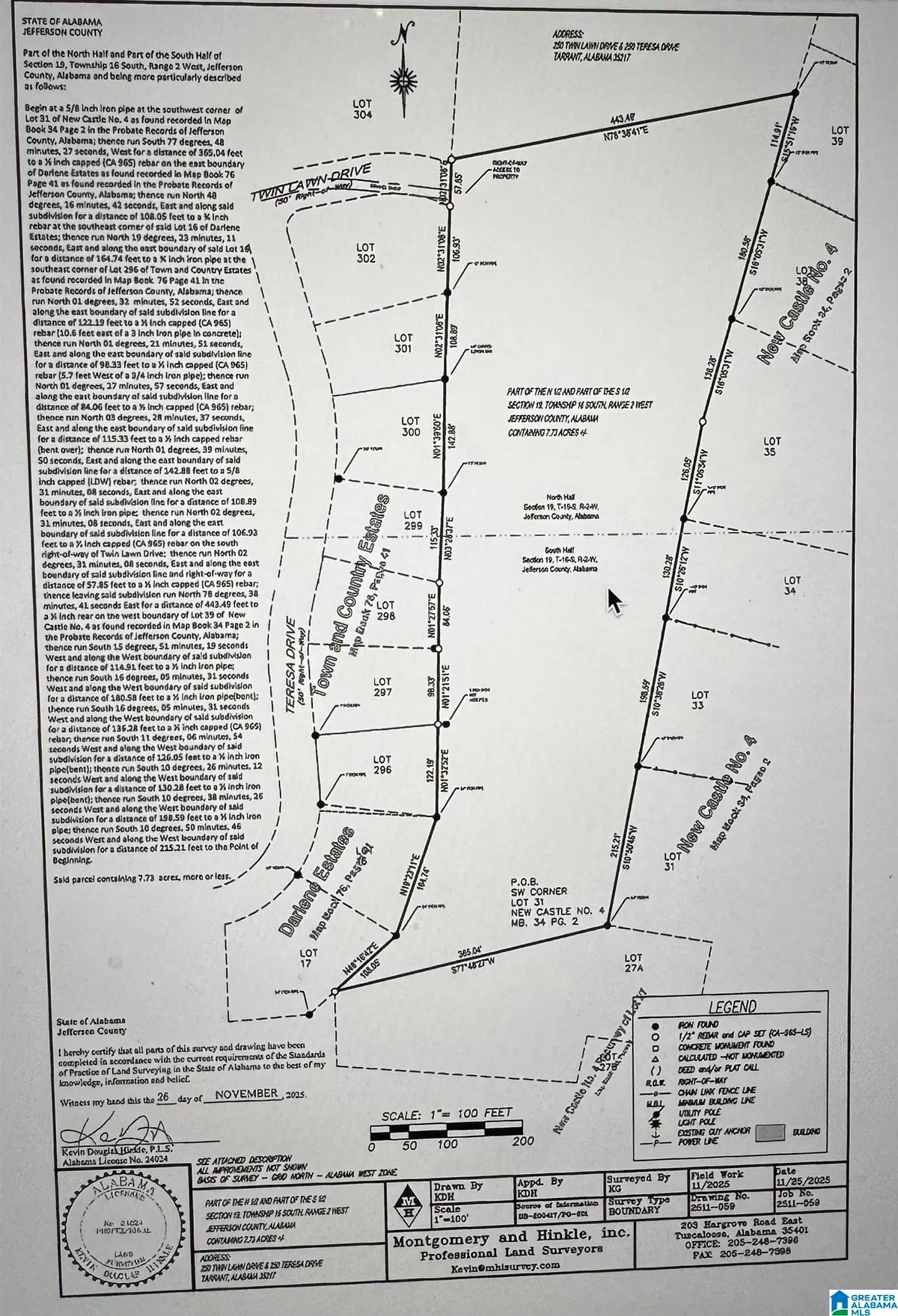 250 TWIN LAWN DRIVE, Birmingham, AL 35217 - Image #1