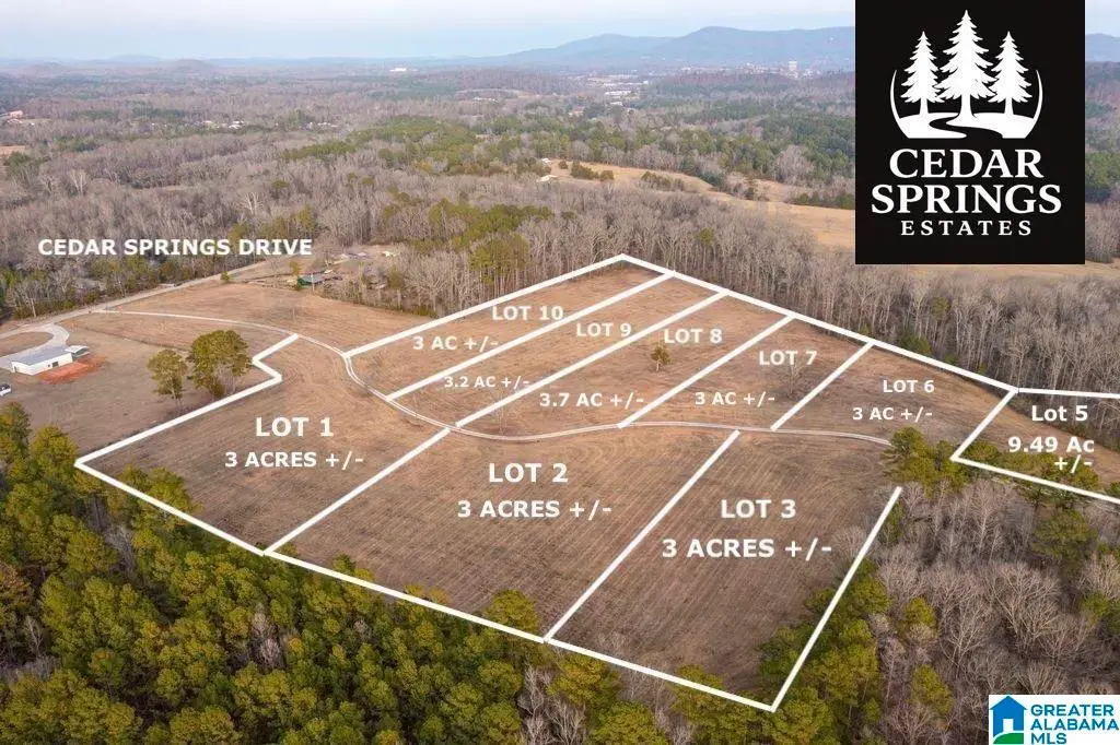 Lot 8 CEDAR SPRINGS DRIVE, Jacksonville, AL 36265 - #1