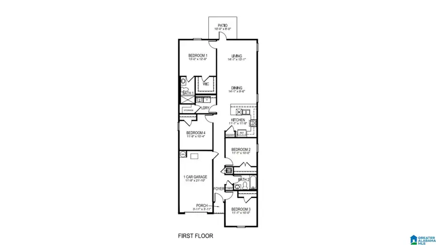 3851 HERITAGE CREST DRIVE, Bessemer, AL 35023 - #2