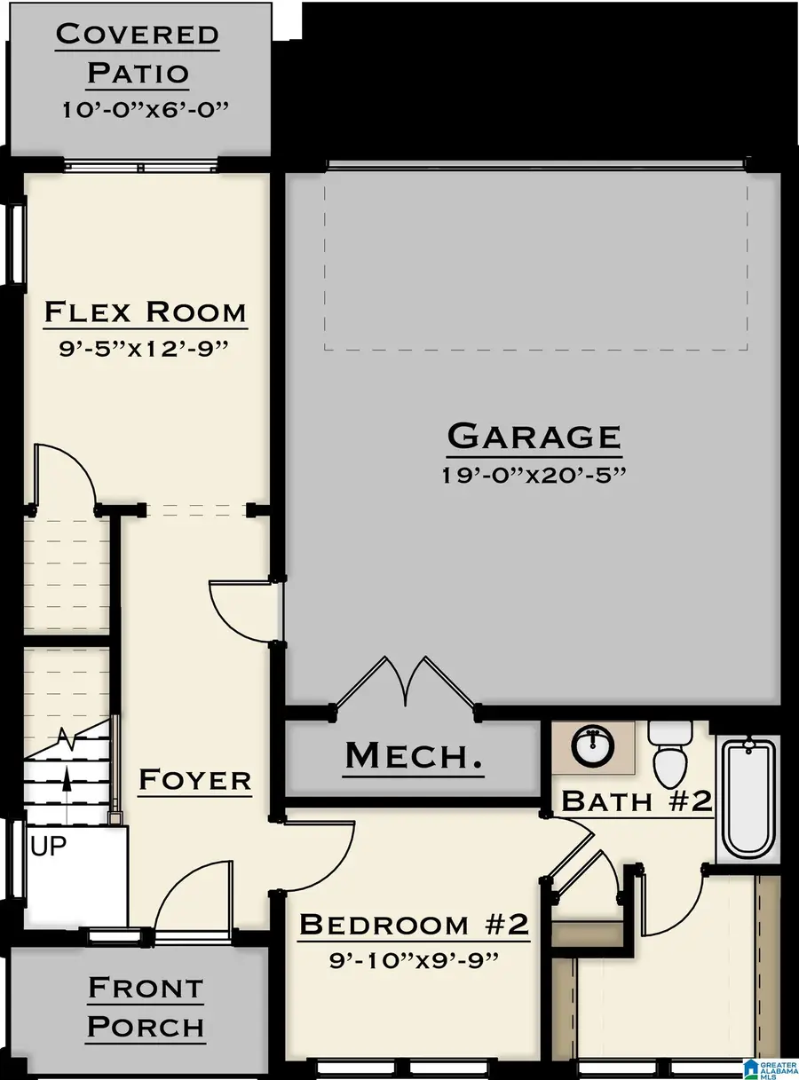 6631 SPRING STREET, Trussville, AL 35173 - #2
