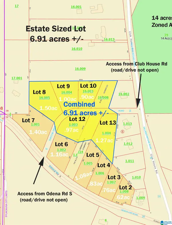 0 CLUB HOUSE ROAD, Sylacauga, AL 35150