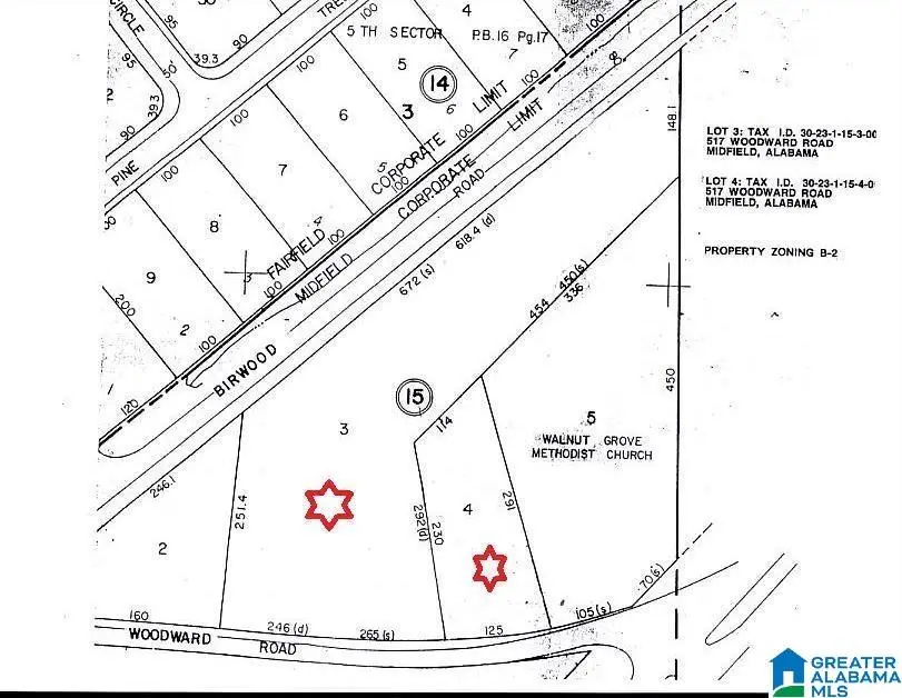517 WOODWARD ROAD, Midfield, AL 35228 - #1