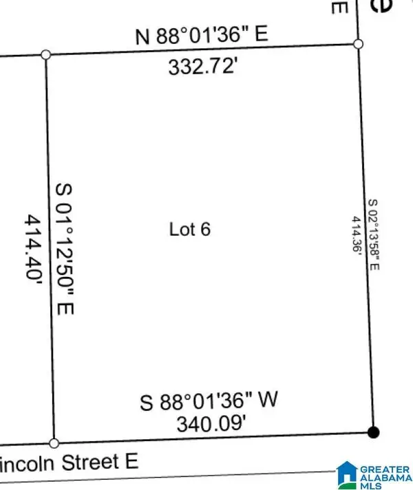 0 LINCOLN STREET, Thorsby, AL 35171