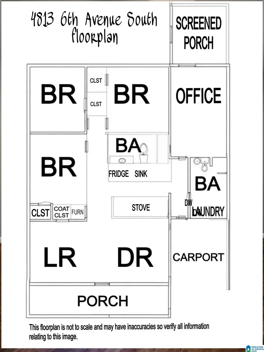 4813 6TH AVENUE S, Birmingham, AL 35222 - #3