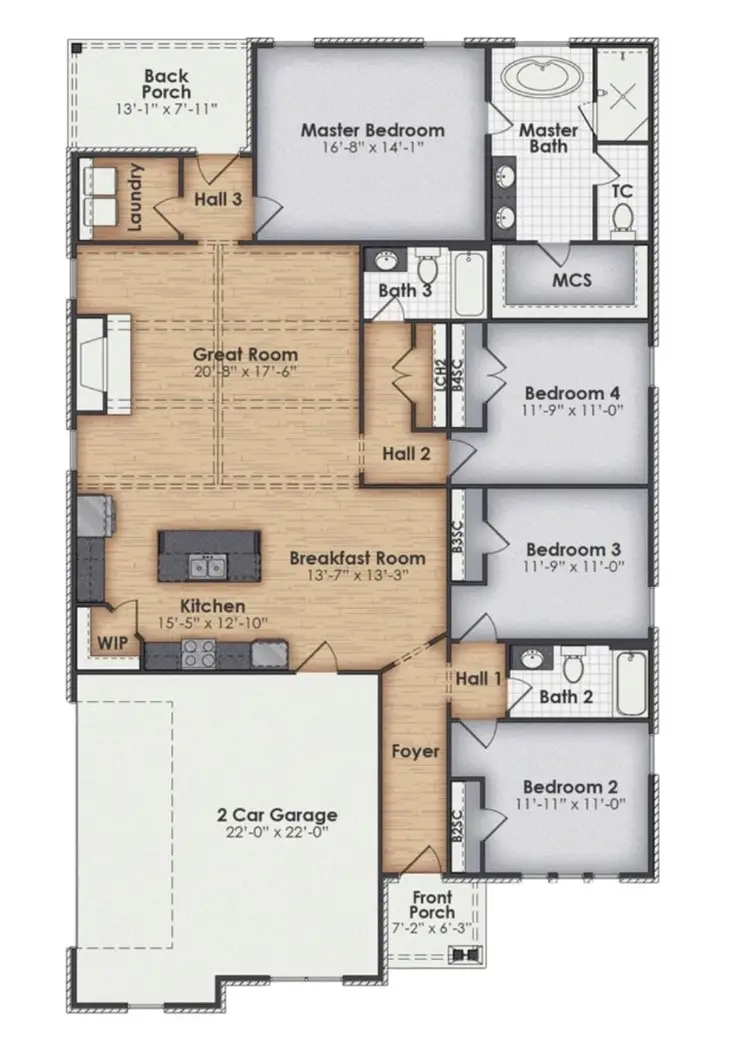 1935 Long Leaf Lane, Opelika, AL 36804 - #2