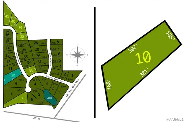 701 Emerald Drive #LOT 10, Prattville, AL 36067