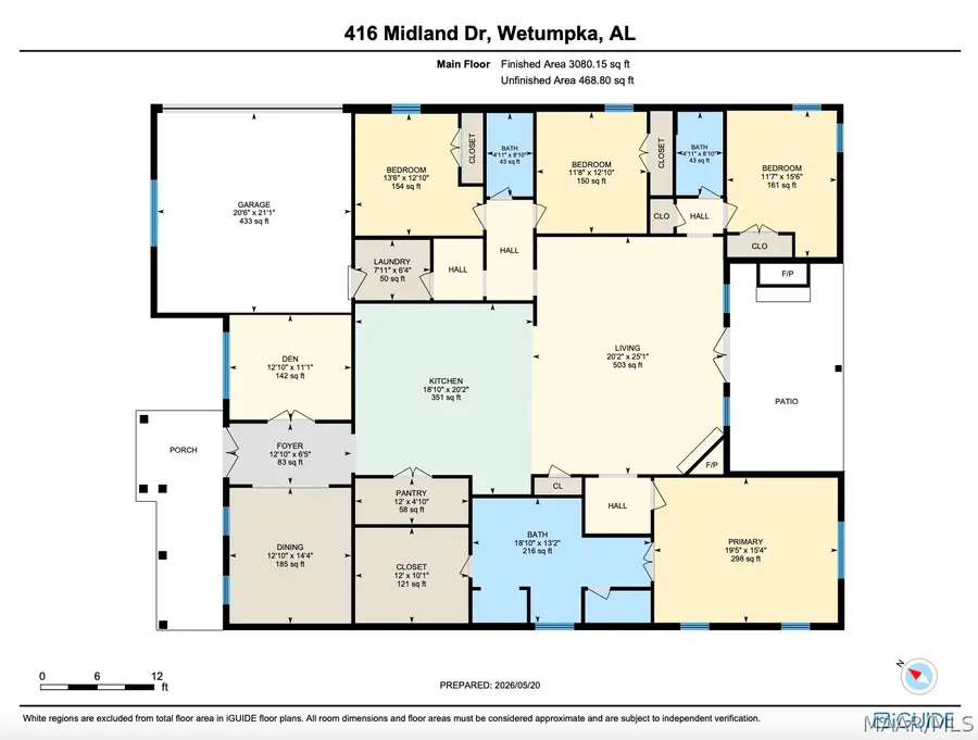 416 Midland Drive, Wetumpka, AL 36093 - #2