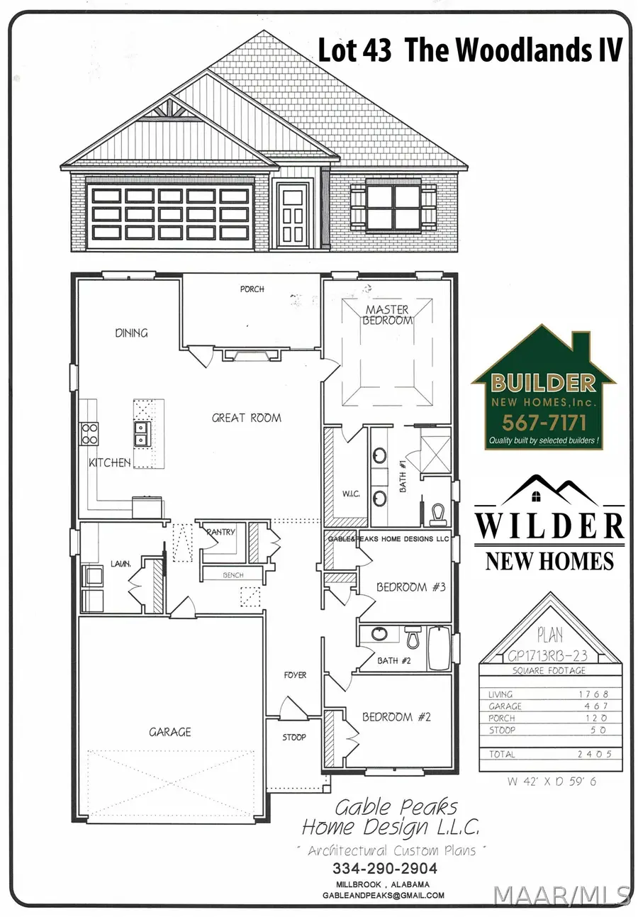 288 Woodhaven Lane, Wetumpka, AL 36093 - #2