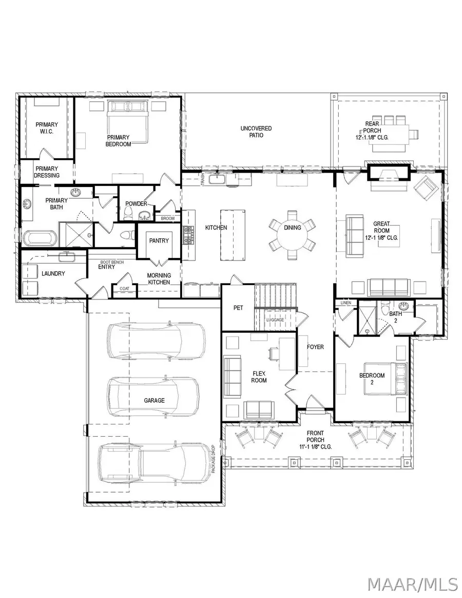 580 King's Meadow Street, Pike Road, AL 36064 - #3