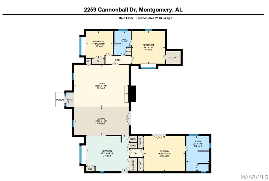 2259 Cannonball Drive, Montgomery, AL 36116 - #3