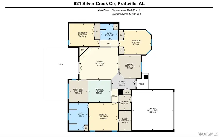 921 Silver Creek Circle, Prattville, AL 36066 - #2