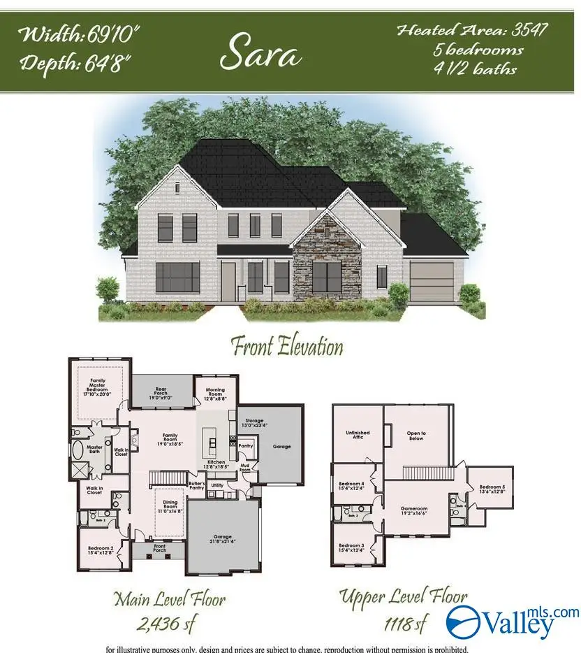 Sara Plan Sweetgrass Grove, Madison, AL 35756 - Image #1