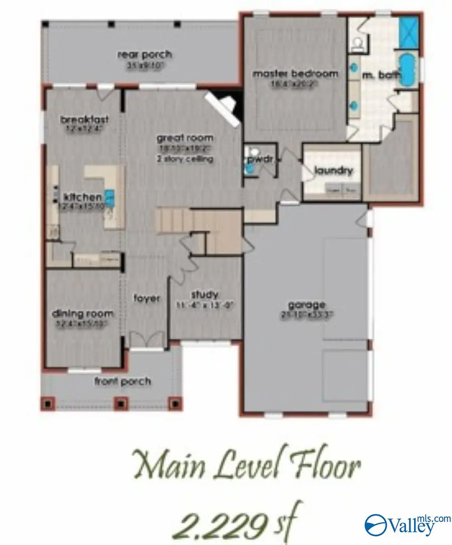 Georgetown Plan Sexton Meadows, Madison, AL 35756 - #2