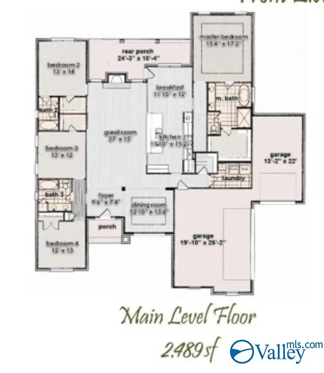 Cary 2 Plan Lomond Branch, Madison, AL 35756 - #2
