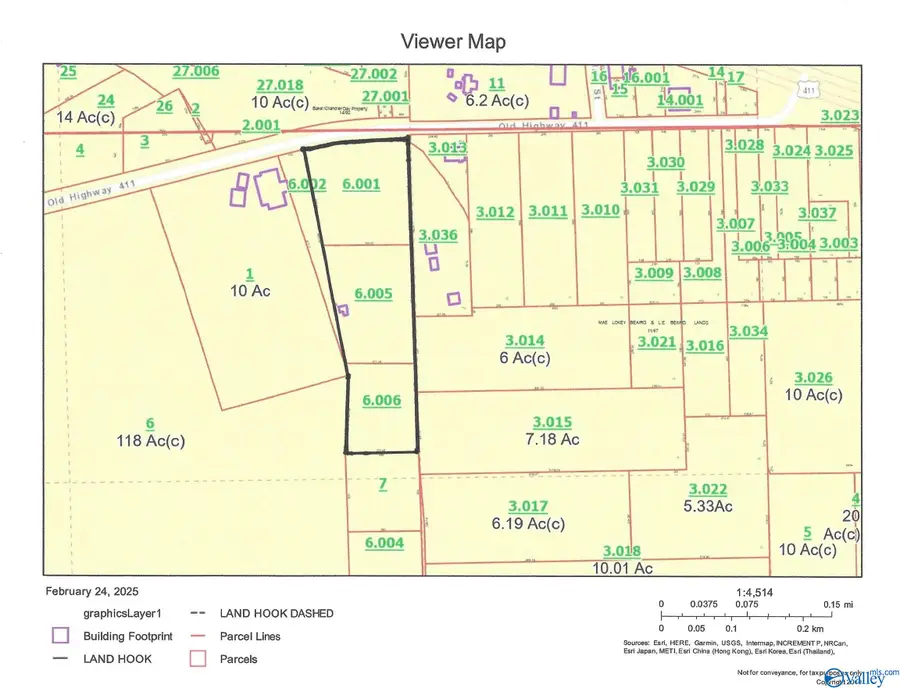 9.06 ac Old Highway 411, Centre, AL 35960 - Image #2
