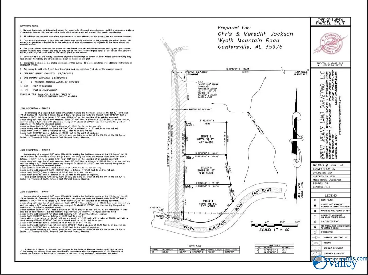 Lot 3 Wyeth Mountain Road, Guntersville, AL 35976 - Image #1