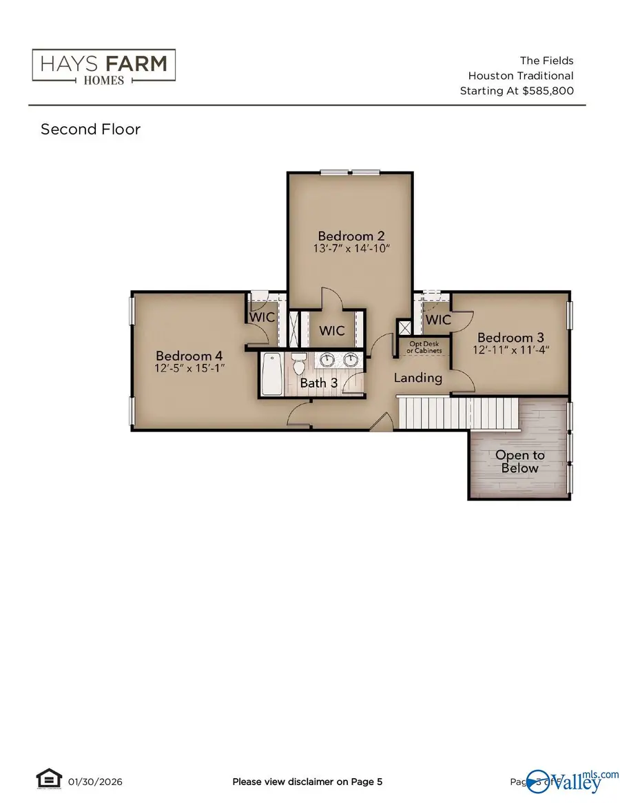 2112 Bloomfell Bend, Huntsville, AL 35802 - #3