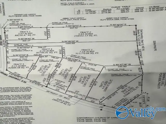 TRACT 4 Harris Road, Elkmont, AL 35620 - Image #2