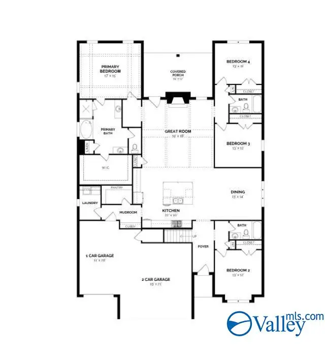 122 Ron Drive, Meridianville, AL 35759 - #2