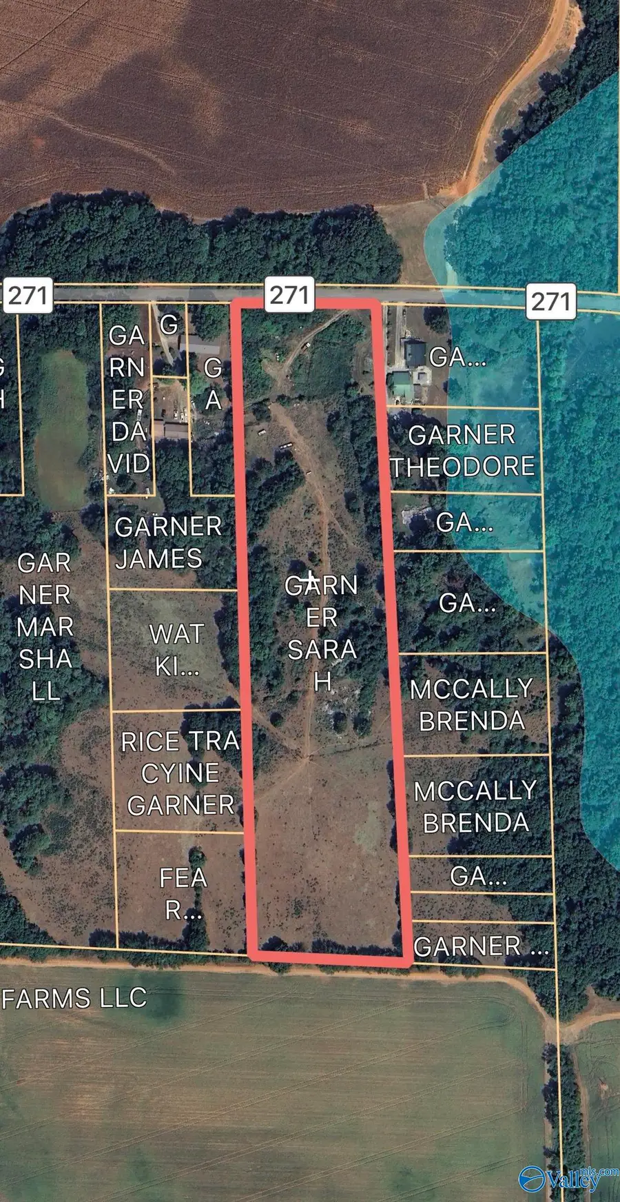 11 acres County Road 271, Town Creek, AL 35672 - #2