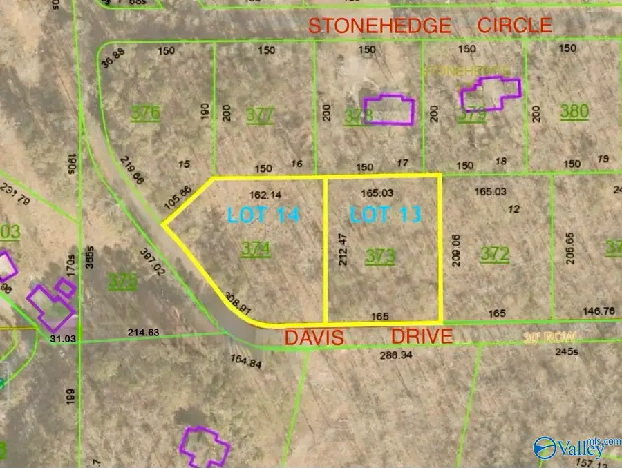 LOT 13, 14 Davis Drive, Glencoe, AL 35905 - #2