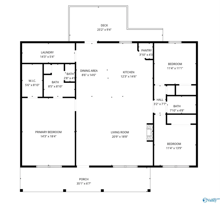 1908 Brown Street, Guntersville, AL 35976 - #2