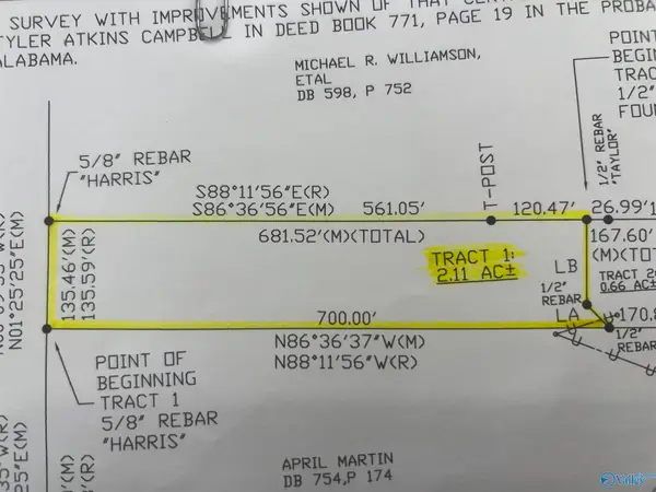 2.11ac Cemetary Road, Holly Pond, AL 35083