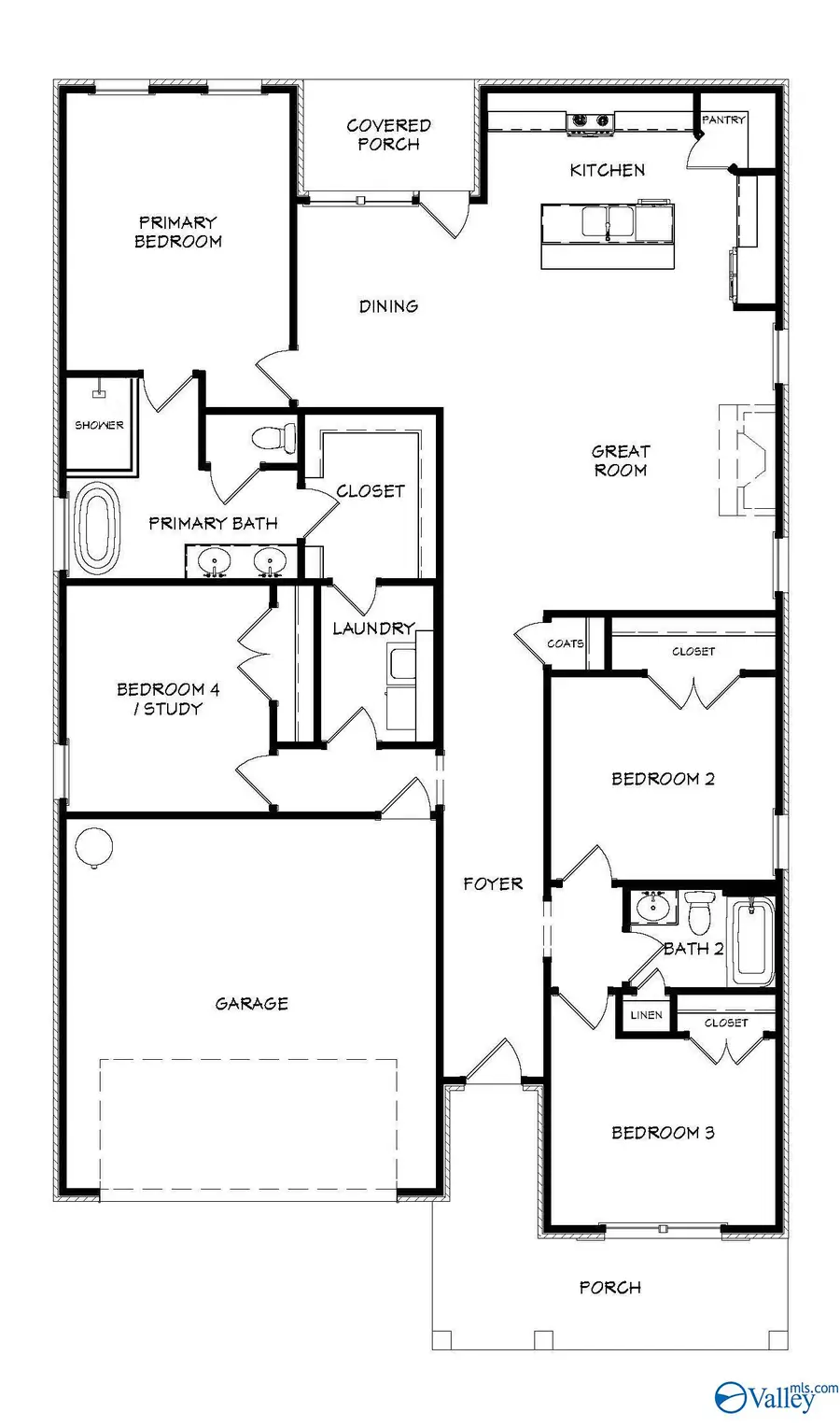 311 Estelle Street, Meridianville, AL 35759 - #3