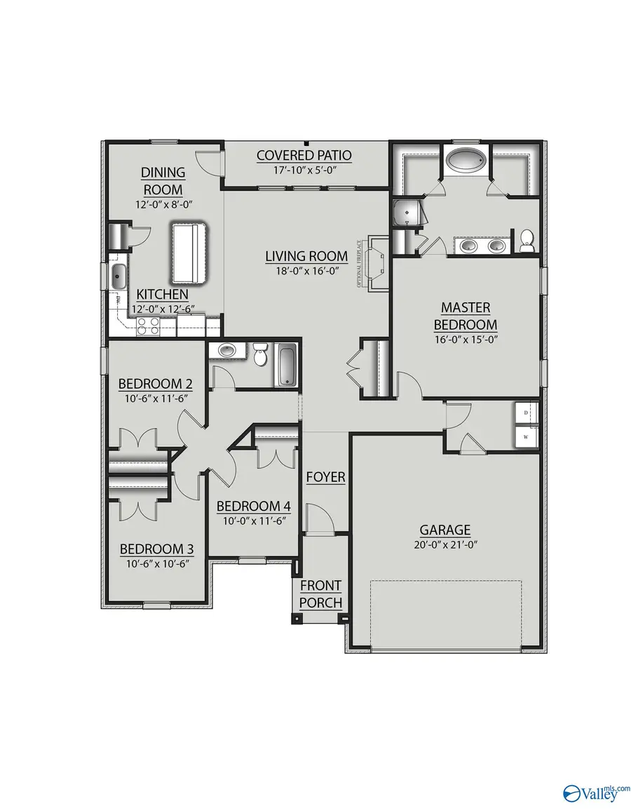 247 John Harold Drive, Meridianville, AL 35759 - #3