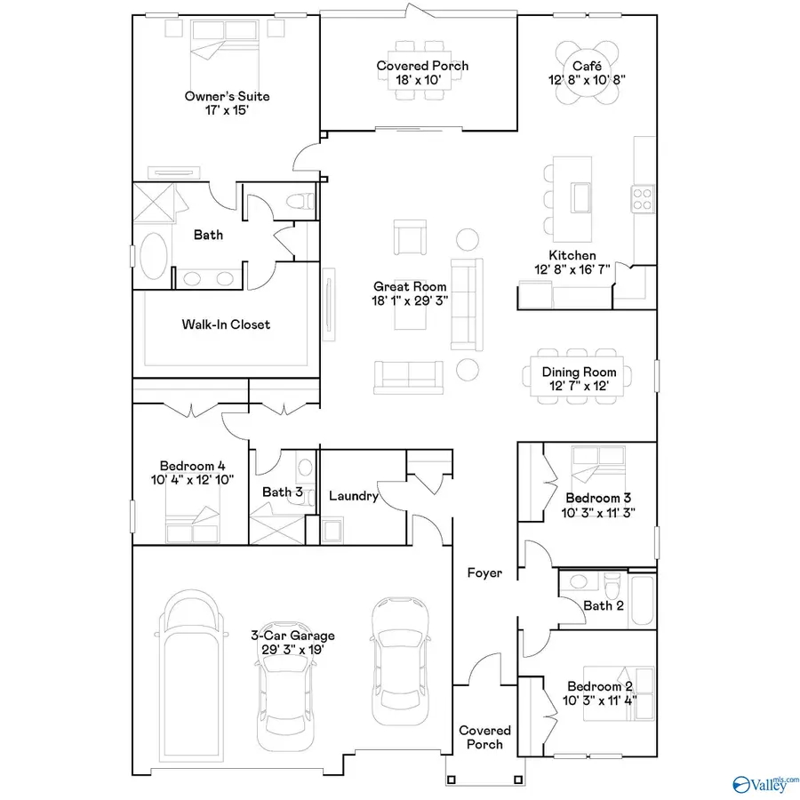 123 Fairchester Drive, Harvest, AL 35749 - #3