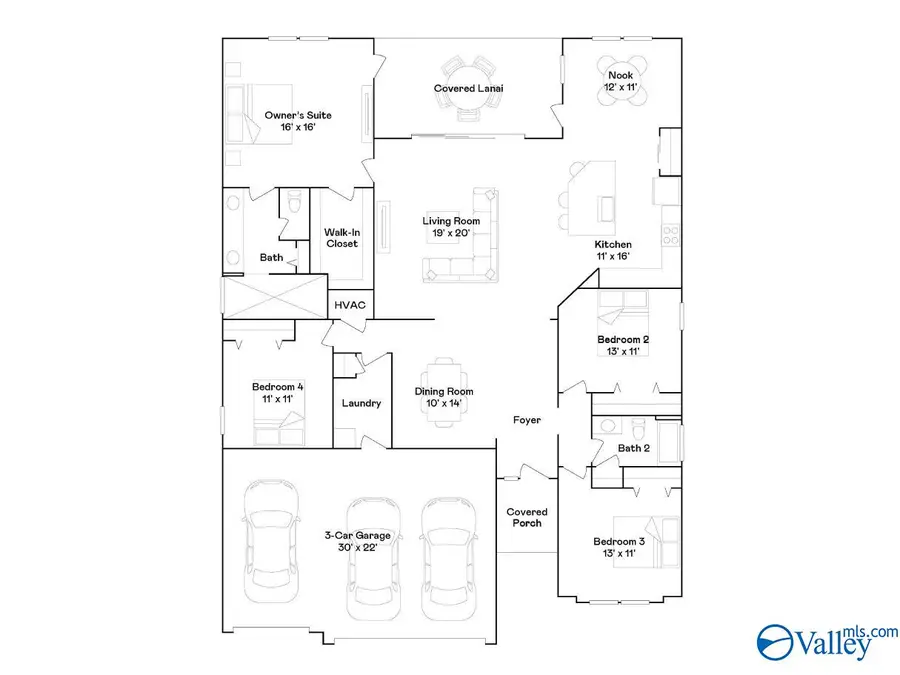 126 Fairchester Drive, Harvest, AL 35749 - #3