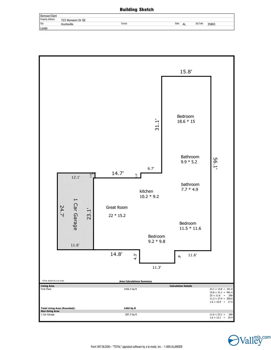 723 Wynsom Drive Se, Huntsville, AL 35803 - #3