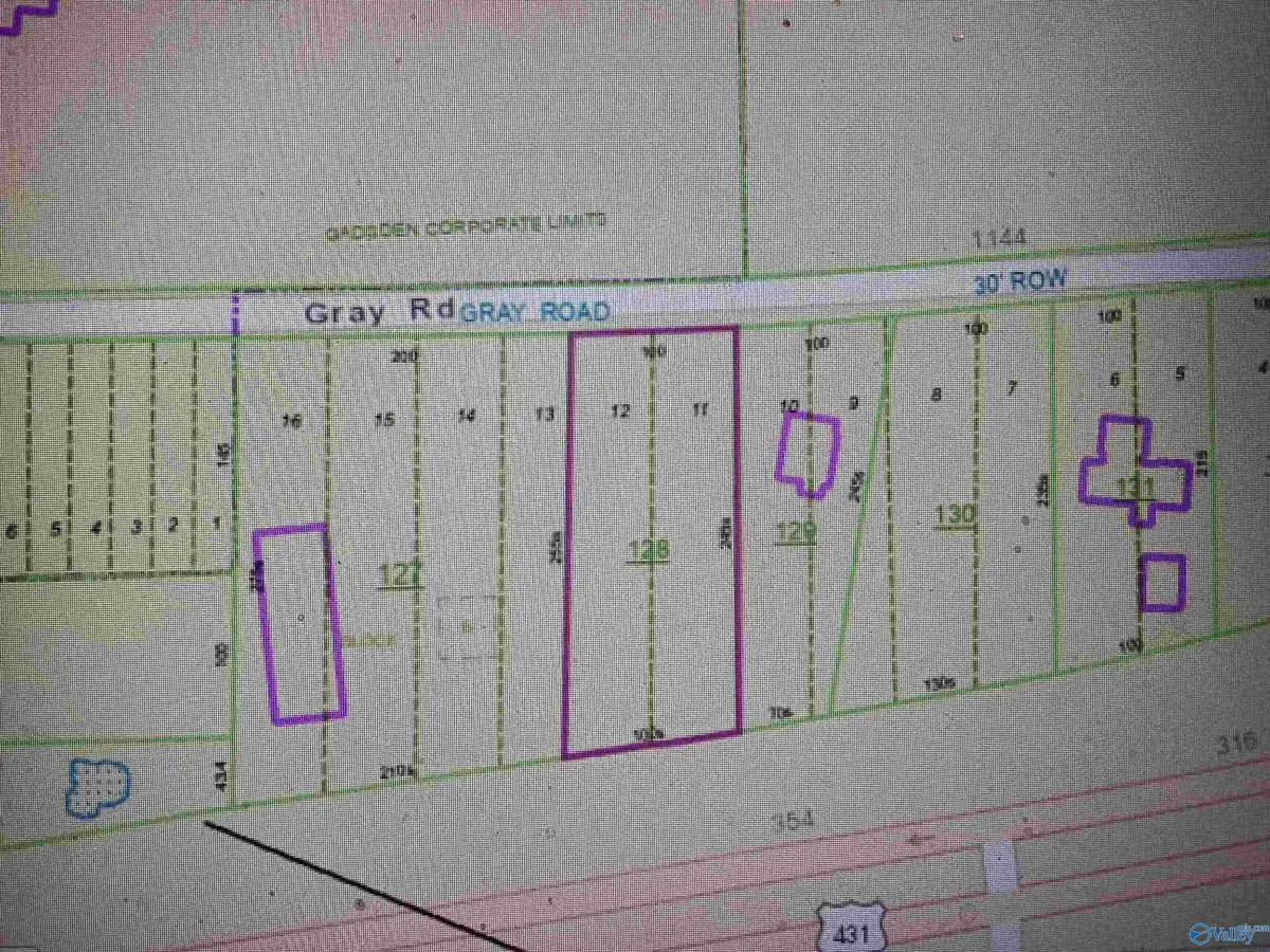 100x155 Gray Road, Gadsden, AL 35903 - #1
