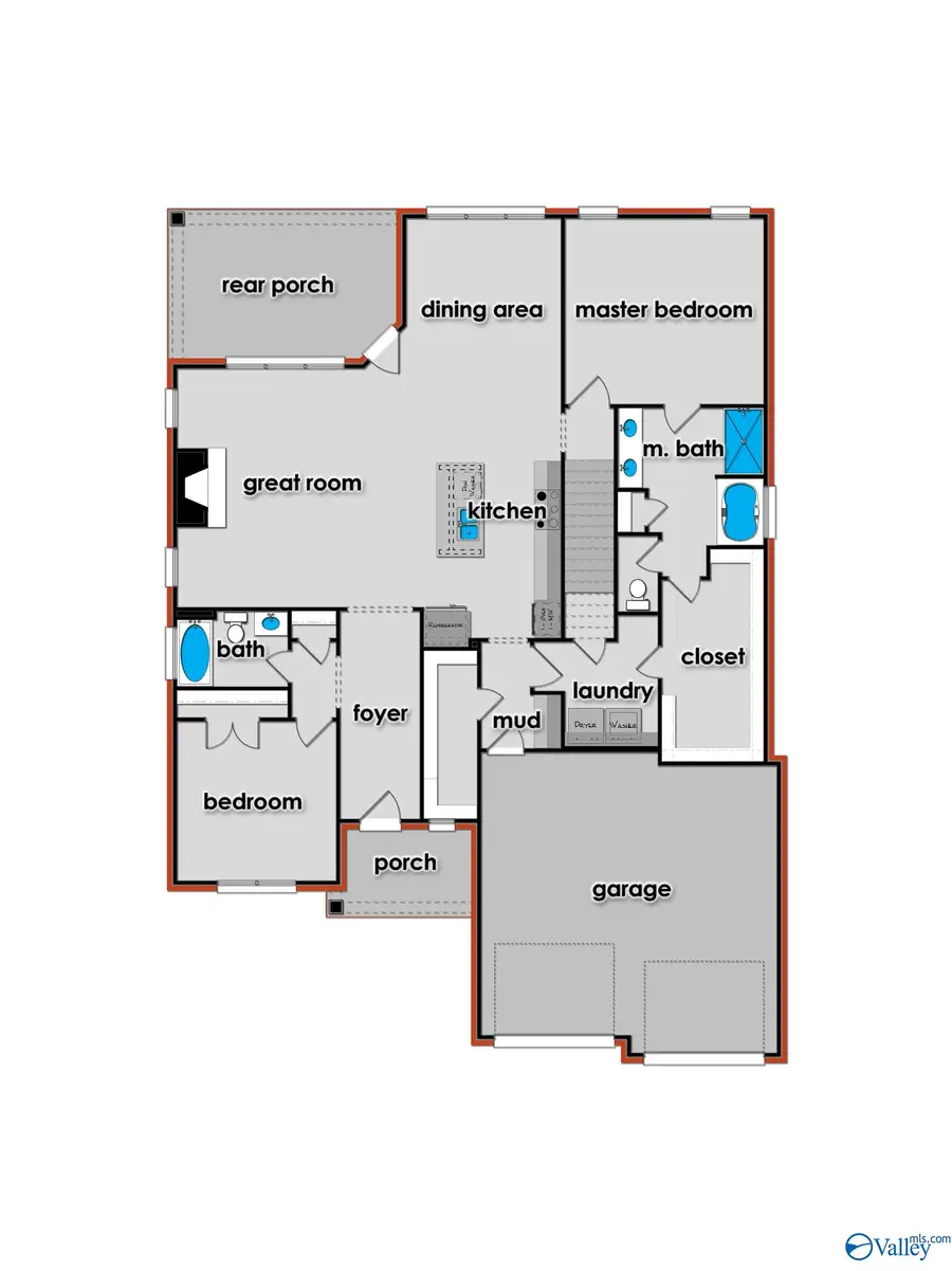 201 Don Smith Way, Meridianville, AL 35759 - #2