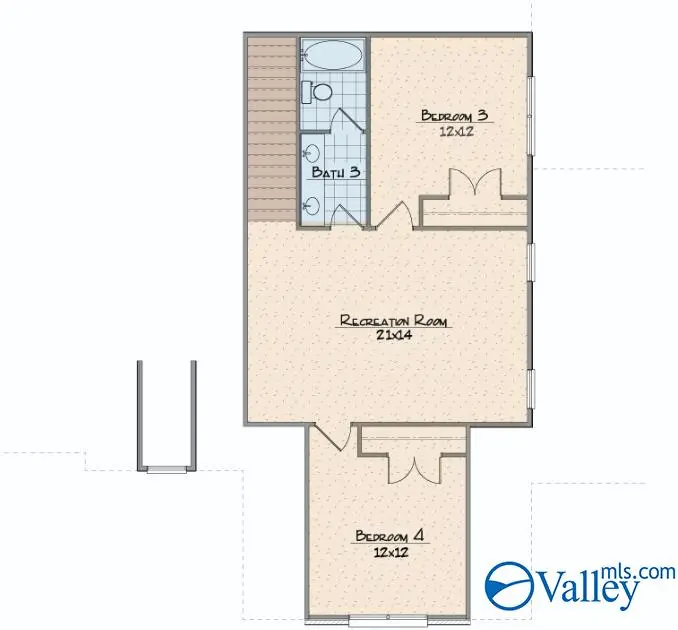 VIRGINIA PLAN Camellia Court Circle, Huntsville, AL 35803 - #3