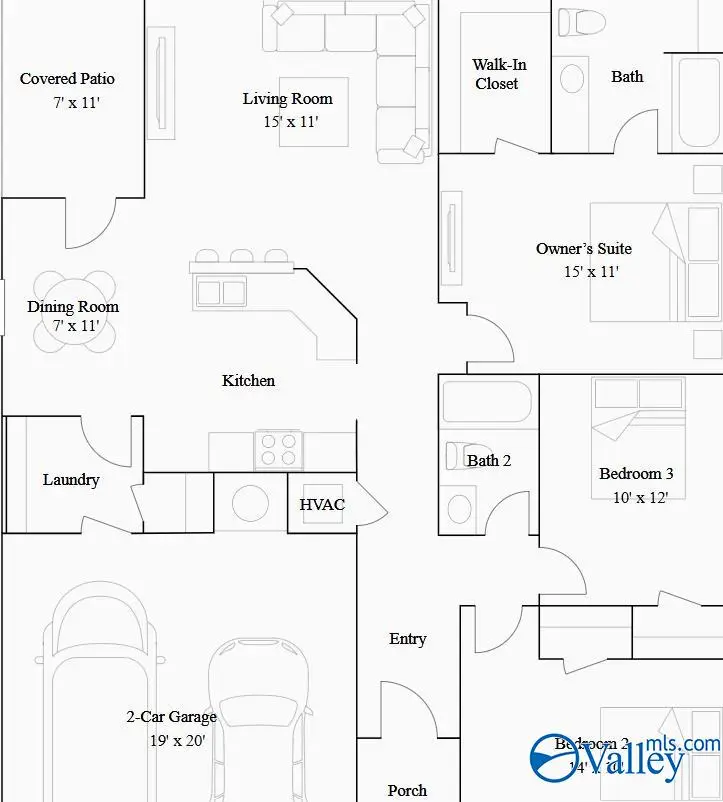 120 Legend Drive, Meridianville, AL 35759 - #2