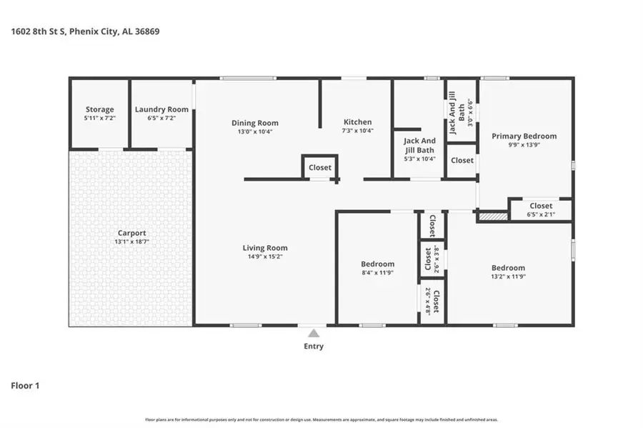 1602 8th Street S, Phenix City, AL 36869 - #3