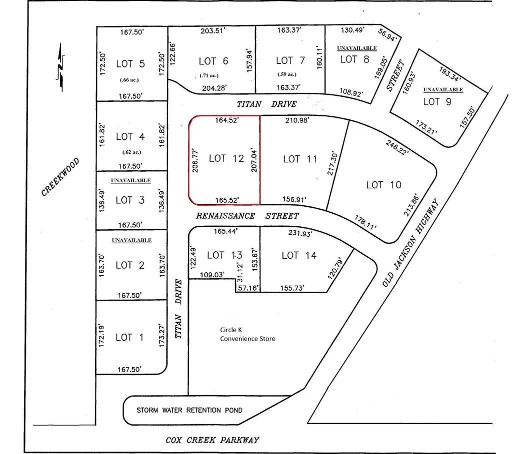 Lot 14 Renaissance St, Florence, AL 35630 - Image #1