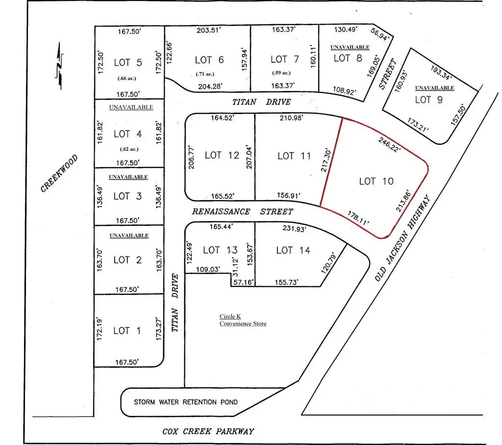 Lot 10 Renaissance St, Florence, AL 35630 - Image #1