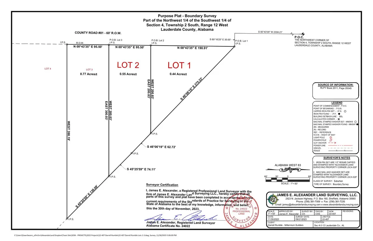 Lot 1 Co Rd 81, Florence, AL 35633 - Image #1