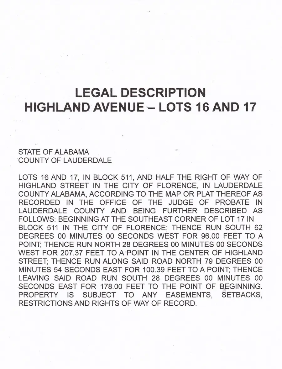 00 Highland Ave, Florence, AL 35630 - Image #3