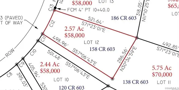 Lot 12 County Road 603, New Brockton, AL 36351