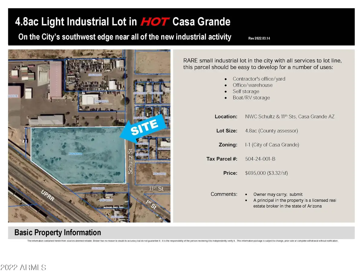 0 N Schultz Street, Casa Grande, AZ 85122 - Image #1