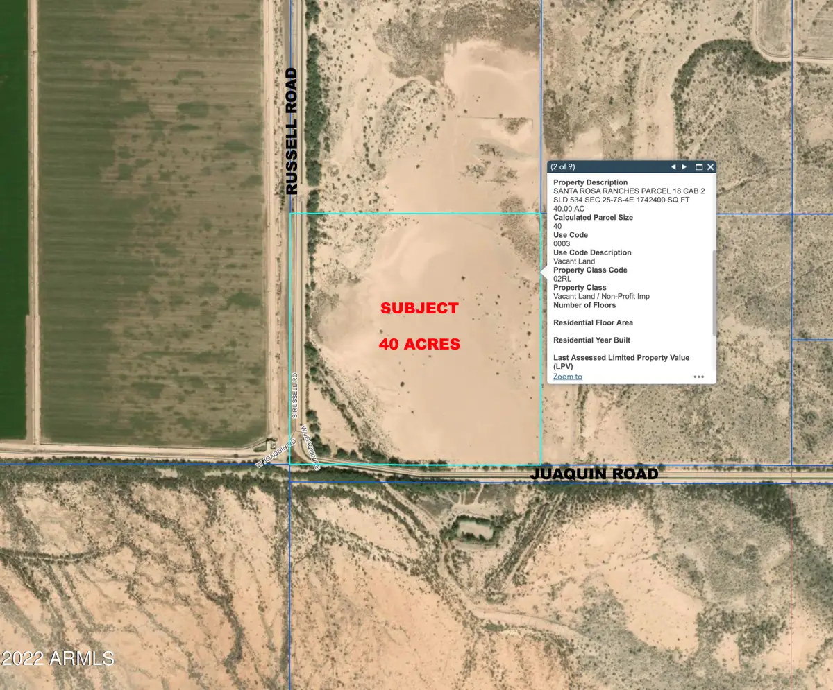 LOT 18 W Joaquin Road #18, Casa Grande, AZ 85193 - Image #1