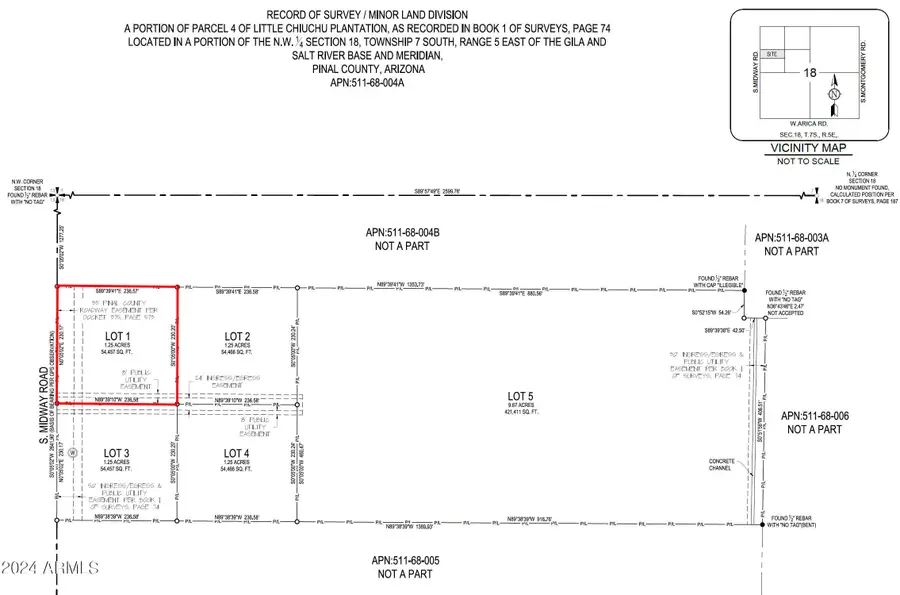 Lot 1 S Midway(east) Road #1, Casa Grande, AZ 85193 - Image #3