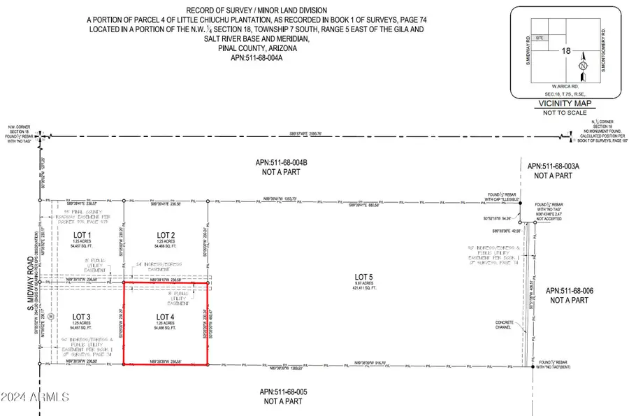 Lot 4 S Midway(east) Road #4, Casa Grande, AZ 85193 - Image #3