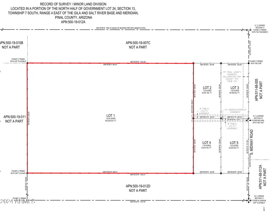 LOT 1 S Midway (west) Road #1, Casa Grande, AZ 85193 - Image #2