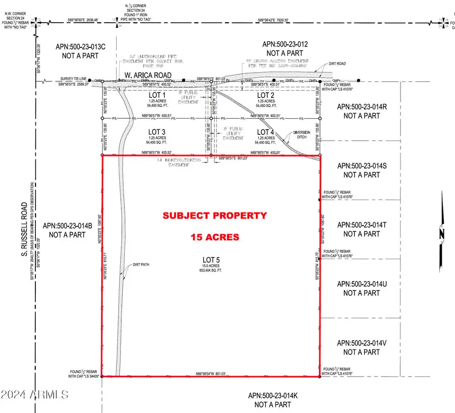 LOT 5 W Arica (no Address) Road #5, Maricopa Stanfield, AZ 85193 - Image #2