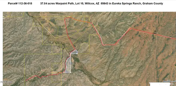 37.04ac Warpaint Path #10, Willcox, AZ 85643