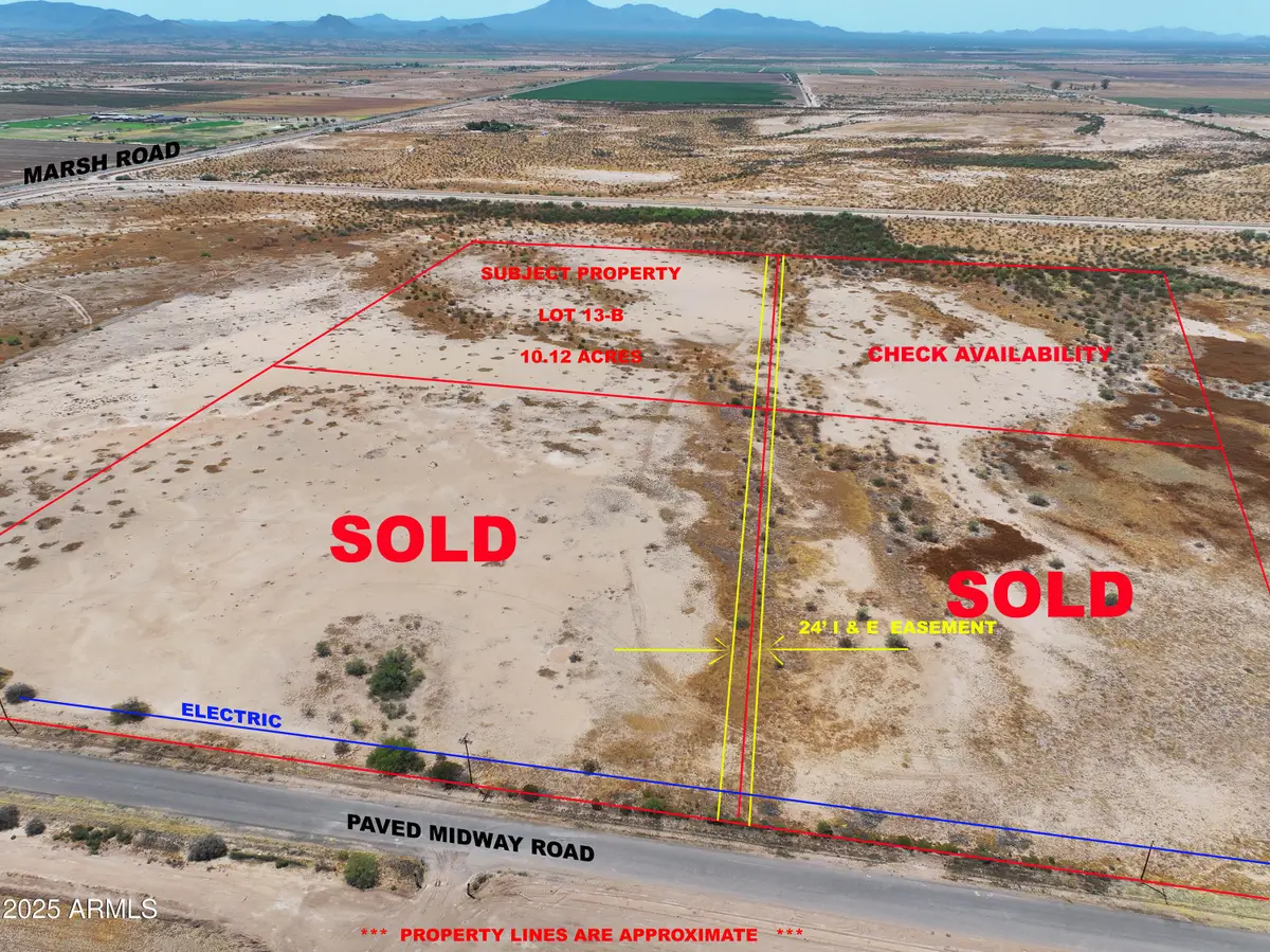 Lot 13-B S Midway (no Address) Road #13-B, Maricopa Stanfield, AZ 85193 - Image #1